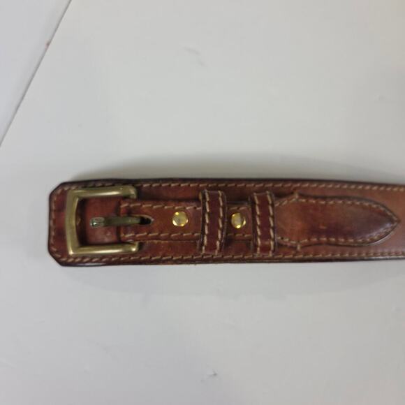 Orvis Other - Vintage Leather Belt Western Orvis Heavy Duty Thick 42"
